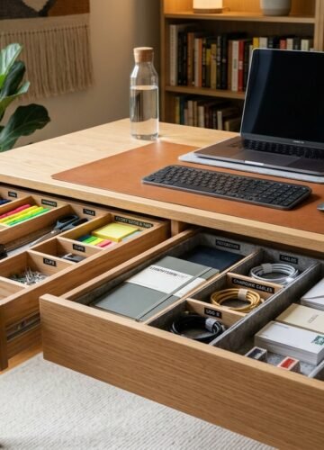 How to Organize Desk Drawers