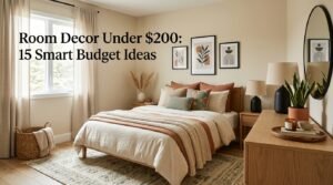 Room decor under 200$: 15 Smart Budget Ideas