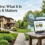SosoActive digital media research alongside a modern American home and garden