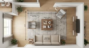 9 x 12 Rugs for Living Room: Size & Style Guide