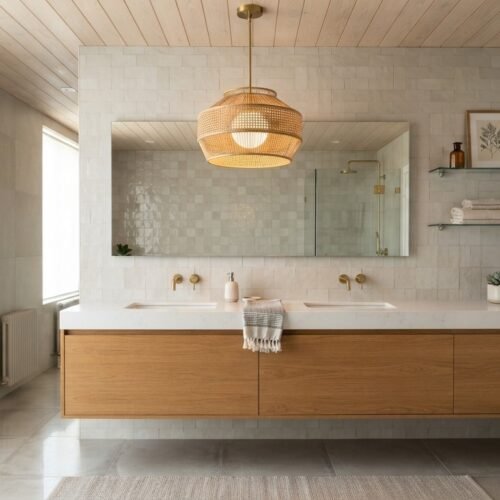 Hanging Lamp Bathroom: Smart Style & Safety Tips
