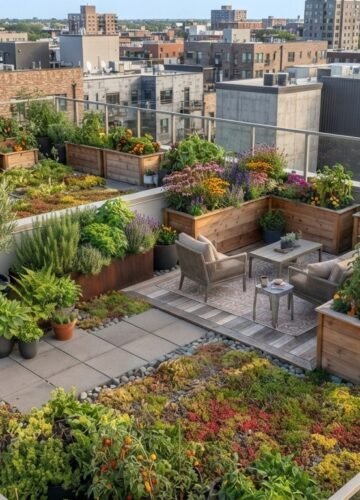 Roof Garden Ideas for a Greener Rooftop